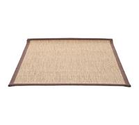 NUOBESTY Natural Woven Floor Cushion Thick Indoor Seat Pad for Meditation and Tatami Breathable Summer Cooling Bamboo Mat and Comfortable Cushion for Home Seating