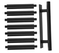 NUOBESTY No-Drill Handle Replacement for Windows Self-Adhesive Glass Finger Edge Pulls Low Profile for Barn Doors
