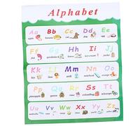 NUOBESTY Nursery Wall Stickers Children Early Education Poster Preschool Posters Homeschool Supplies Learning Wall Chart for Kids Random Style