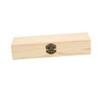 NUOBESTY Oblong Holder Box with Lid Scratch-Resistant Pencil Storage Container for Desk Organization Multipurpose DIY Stationery Case Gift for Friends and Family