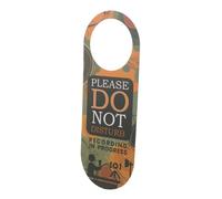 NUOBESTY Office Door Hanger Sign Creative Pendant for Recording Processing Notice Please Knock Do Not Disturb Double Sided Design for Office Hotel Meeting Room