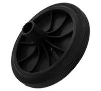 NUOBESTY Outdoor Trash Can Replacement Wheel 80l-240l Garbage Bin Pulley with Solid Axle for Wheelie Bin Accessories Universal Fit for Recycling Random Color