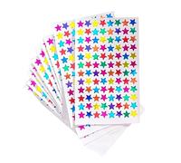 NUOBESTY Pack of 960pcs 1cm Self Adhesive Star Stickers Multicolour Sparkle for Kids Crafts for Decorating Cards Notebooks Posters Bags