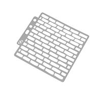 NUOBESTY Painting Templates Drawing Stencils Geometric Design for Cake Decorating Scrapbooking DIY Craft