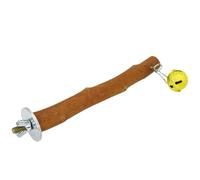 NUOBESTY Parrot Perch Bird Cage Stick Satisfies Habit of Playing and Biting Relieves Boredom Natural Wood Perch for Finch and Parakeet Birds Cage