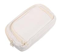 NUOBESTY Pencil Case Compartments Large Capacity Pencil Pouch for Stationery and Art Supplies for School Travel for Artists