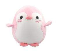 NUOBESTY Penguin Stuffed Animal Plush Doll, Pink Penguin Plush Toy for Kids Stuffed Penguin Doll 20CM Cartoon Penguin Pillow for Kids Home Room Decoration 1pc