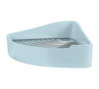 NUOBESTY Pet Potty Triangle Corner Ceramic Bunny Cage Toilet with Electroplated Internal Grid Easy to Remove and Install, Easy to Clean, Suitable for Hamster and Rabbit in Kitchen Or