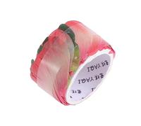NUOBESTY Petal Washi Tape Decorative Stickers for Scrapbooking Diy Diary Wrapping Lotus Petals Stickers Washi Masking Tape for Crafts