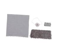 NUOBESTY Photography Props Set Newborn with Headbands for Christmas Photos Soft and Comfortable Milestone Blanket for Capturing Sweet Moments