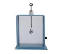 NUOBESTY Physics Electrostatic Meter with Iron Shell and Foil for Static Electricity Experiments, Classroom Science Tool for High School Physics Education and Teaching Demonstrations