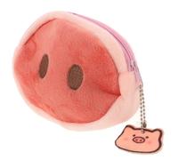 NUOBESTY Pig Nose Coin Purse Small Wallet Durable Plush Change Pouch for Fashionable Design Use