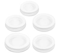 NUOBESTY Piggy Bank Stopper, 5pcs Piggy Bank Silicone Plugs Replacement Saving Box Plug Hole Cover Silicone Seal for Coin Jar Accessories 28mm, 30mm, 32mm, 34mm, 36mm