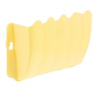 NUOBESTY Plastic Cage Hanging Feeding Bowl for Guinea Pigs and Hamsters, Yellow Rabbit Food Manger Rack Preventing Food Waste and Small Bites, Suitable for Small Animal Feeding