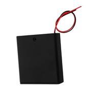 NUOBESTY Plastic Case Aa Battery Holder with Wire Leads Aa Battery Box for DIY Projects String Lights and Model Building Secure and Reliable Power Supply