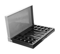 NUOBESTY Plastic Coin Case with Stable Structure Wear-Resistant Reusable Coin Container for Bank Tellers and Farmers Markets and Sorting