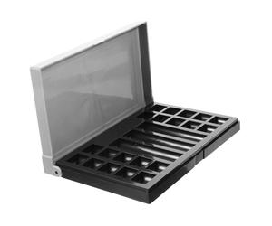 NUOBESTY Plastic Coin Case with Stable Structure Wear-Resistant Reusable Coin Container for Bank Tellers and Farmers Markets and Sorting