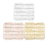 NUOBESTY Plastic Letters for Felt Letter Board Set - Changeable Alphabet Numbers & Symbols for Office Home Classroom Party Message Board Decor