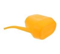 NUOBESTY Plastic Watering Can for Plants with Long Spout, 1Pcs Yellow Floral Design, Portable Garden Watering Pot for Indoor and Outdoor Use