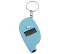 NUOBESTY Portable and Gauge Pressure Tire Mini Digital Keychain with Plastic Body for Multifunctional Emergency Air Pressure Tester, Compact Design Bicycle Car for-the-go Use