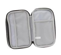 NUOBESTY Portable Cable Organizer Bag with Multi Partition Design Travel Pouch for Data Cables Mobile Chargers and Earphones Durable and Spacious Travel Electronic Accessories Case Large