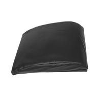 NUOBESTY Portable Foldable Ab Exercise Mat and Sit up Pad Cushion for Core Training, Black Cotton and Fake Leather Material, Supports Core Workout Accessories, for Travel the Go