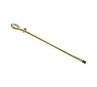 NUOBESTY Portable Metal Grounding Rod Kit Grounding Pin for Electric Fence Wire Outdoor Antenna Satellite Dish Lightweight Earth Rod Tool for Generator Tower Garden Use