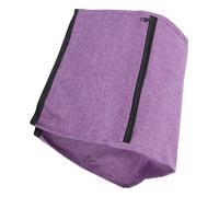 NUOBESTY Portable Sewing Machine Dust Cover with Storage Pockets Foldable Protective Case for Household Sewing Tools Organizer Dustproof and Easy Carry Handle Purple