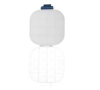 NUOBESTY Portable Watercolor Mixing Tray Lightweight Plastic Palette with 16 Compartments and Efficient Moisture Retention and Silicone Lid for Painting and Plein Air Use, for Beginners