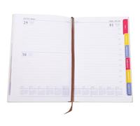 NUOBESTY Practical Daily Planner Notebook 2024 with Paper Material, Simple and Fashionable Design for Office Staffs and Students, Portable Notepad for Scheduling and Prioritizing Tasks