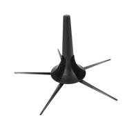 NUOBESTY Practical Trumpet Stand with Five-leg Metal Bracket Structure, Detachable and Space-saving Folding Holder for Trumpet and Clarinet, Sturdy Abs and Zinc Alloy Material, Portable