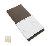 NUOBESTY Pressed Flower Collection Book with Stable Adhesive Pages Loose Leaf Design for Travel Dried Flower Organizer and Preservation Holder Suitable for School Teaching Home Decoration