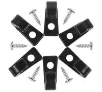 NUOBESTY Professional J-shaped Kayak Hook Set with 6 Screws, Multi-function and Sturdy Nylon and Stainless Steel Kayak Accessory for Outdoor Yachts and Canoe Gear