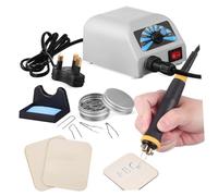 NUOBESTY Professional Pyrography Wood Burner Kit with Heat Pen for DIY Engraving Wood Leather Paper for Precise Embossing and Artistic Craftsmanship