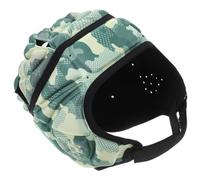 NUOBESTY Protective Rugby Helmet Adjustable Design with Eva Sponge and Polyester Material and 3d Hollow Ear Structure Youth and Adult Suitable for Soccer Scrum Cap and Goalkeeper Headgear