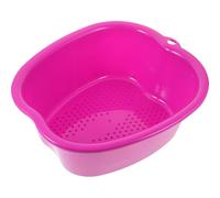 NUOBESTY Purple Plastic Foot Bath Bucket for Soaking Feet with Fine Workmanship and Fatigue Relief and Home Spa