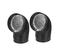 NUOBESTY PVC Exhaust Flexible Air Duct Hose Home Cooker Hood Ventilation Pipe with Durable Three Aluminum Foil Structure for Easy Installation and Leak Resistance