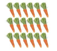 NUOBESTY Rabbit Treats for Bunnies 18Pcs Grass Chew Sticks for Small Pets and Hamsters to Clean Teeth and Reduce Destructive Behavior