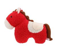 NUOBESTY Realistic Horse Figure Plush Doll, Cute Throw Pillow For Sofa Bed, Novelty Cushion For Chinese Good Luck Decoration, Special Event Decor