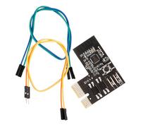 NUOBESTY Remote PC Power Button Card with Cable for Desktop Computers Compatible with Card Slot for Screen Crash and System Reboot Compact and Portable Design