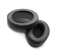 NUOBESTY Replacement Memory Ear Pads Cushions for Brainwavz and Compatible Headphones Soft Durable Protein Leather Ear Cushions Black Easy Two Step Installation