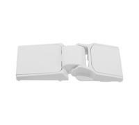 NUOBESTY Replacement Top Lid Hinge for Deep Freezer and Chest Freezer Door, White Plastic Material, Easy to Install, Boosts Energy Efficiency, Suitable for Home and Supermarkets