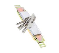 NUOBESTY Roller Shutter Door Lock with 6 Keys, Vertical Keyway Garage and Warehouse Security Lock for Metal Rolling Doors, Sturdy Home and Industrial Use