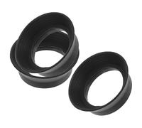 NUOBESTY Rubber Eye Cups with Scratch Protection 3pcs for Binoculars and Microscopes, Light-blocking Rubber Scope Eye Cup Covers Fits 29-31mm Od, for Lab and Outdoor Adventures