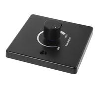 NUOBESTY Rv LED Dimmer Switch 12v-24v Low Voltage Panel Yacht Camper Interior Light Dimmer for Downlights, Black 86-type Adjustable Lighting Control for Motorhomes