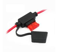 NUOBESTY Sae to Ring Terminal Battery Extension Cable Cord, Sae Wire Harness Adapter for Car Battery Charger Maintainer, Sturdy Automotive Dc Power Connector Extension for Vehicle Use