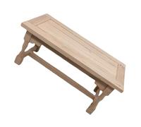 NUOBESTY Scale Dollhouse Furniture Realistic Design for Creative Learning Home Decor Space Efficient Miniature Kitchen Table Accessory