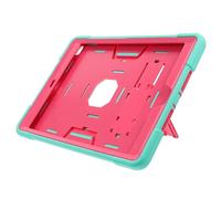 NUOBESTY Scratch Tablet Case with Retractable Stand Non Slip Grip Protective Cover for Tablets Ultra Green and Rose Red PC Shell for Scratch and Dust Protection