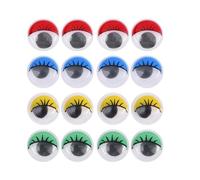 NUOBESTY Self Adhesive Googly Eyes 100Pcs 0.39In Wiggly DIY Toy Eyes for Crafts Dolls Puppets Decorations
