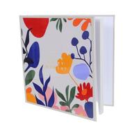 NUOBESTY Self Adhesive Scrapbook Album: 30-Page Paper Pages For Floral Preservation - Botanical Art Projects & Wedding Guestbook For Brides/Gardeners - Spring Crafts